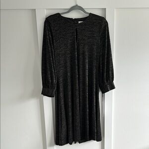 Calvin Klein Black Long Sleeve Dress